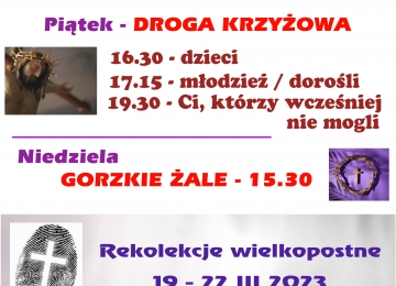 Wielki Post na Mnisztwie